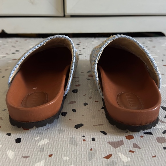 Staud Raffia Clogs Size 37 - Picture 8 of 9